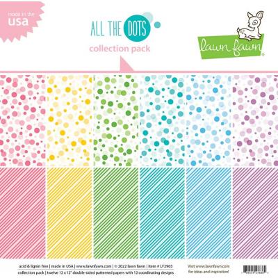 Lawn Fawn All The Dots Designpapiere - Collection Pack